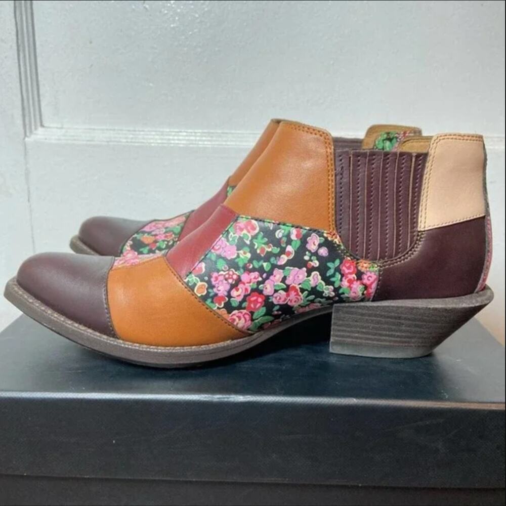 Coach Patchwork Bandit Shoe Hickory/Brick Multi 5 - Picture 6 of 9